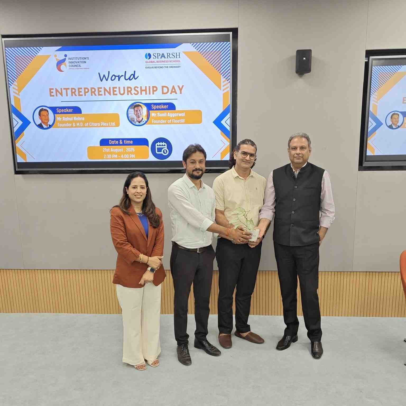 World Entrepreneurship Day Celebration at SGBS